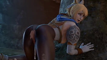 Soulcalibur babe fucked by huge dick